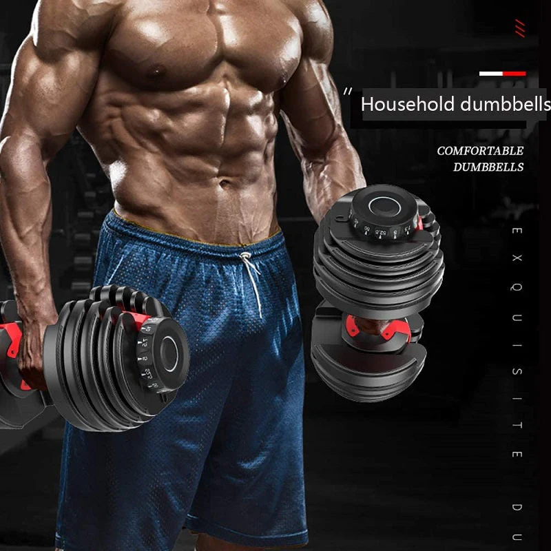 Adjustable Weights Dumbbell Set 24Kg Pair - Image 5