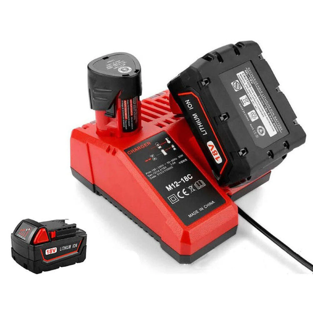 Aftermarket Milwaukee Charger And Battery - Image 2