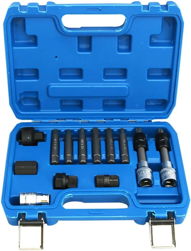 Alternator Pulley Tool Kit 13Pc / Alternator Repair Service Special Tool Kit - Image 11
