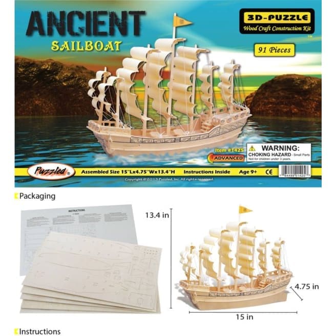 Ancient Sailboat - Image 2