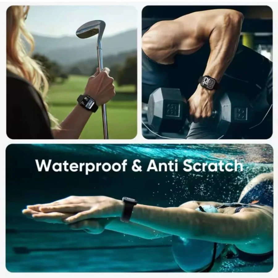 Screen Protector for Apple Watch Series 10 (42mm) (Pack of 2) - Image 3