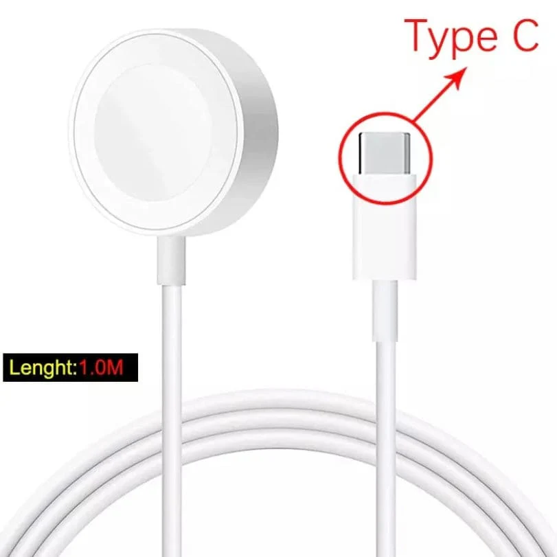 Type C Wireless Charger for Apple Watch (White) - Image 5