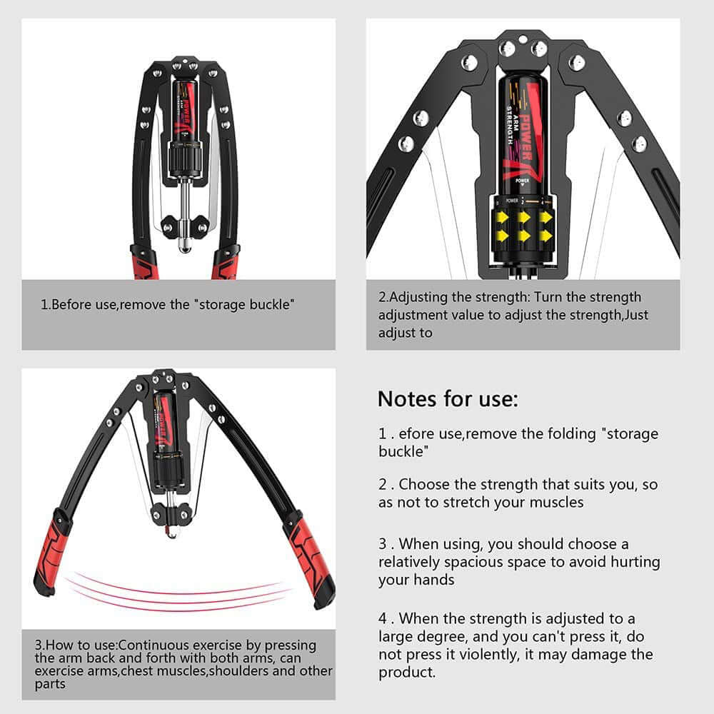 Arm Power Chest Training Machine Adjustable - Image 6
