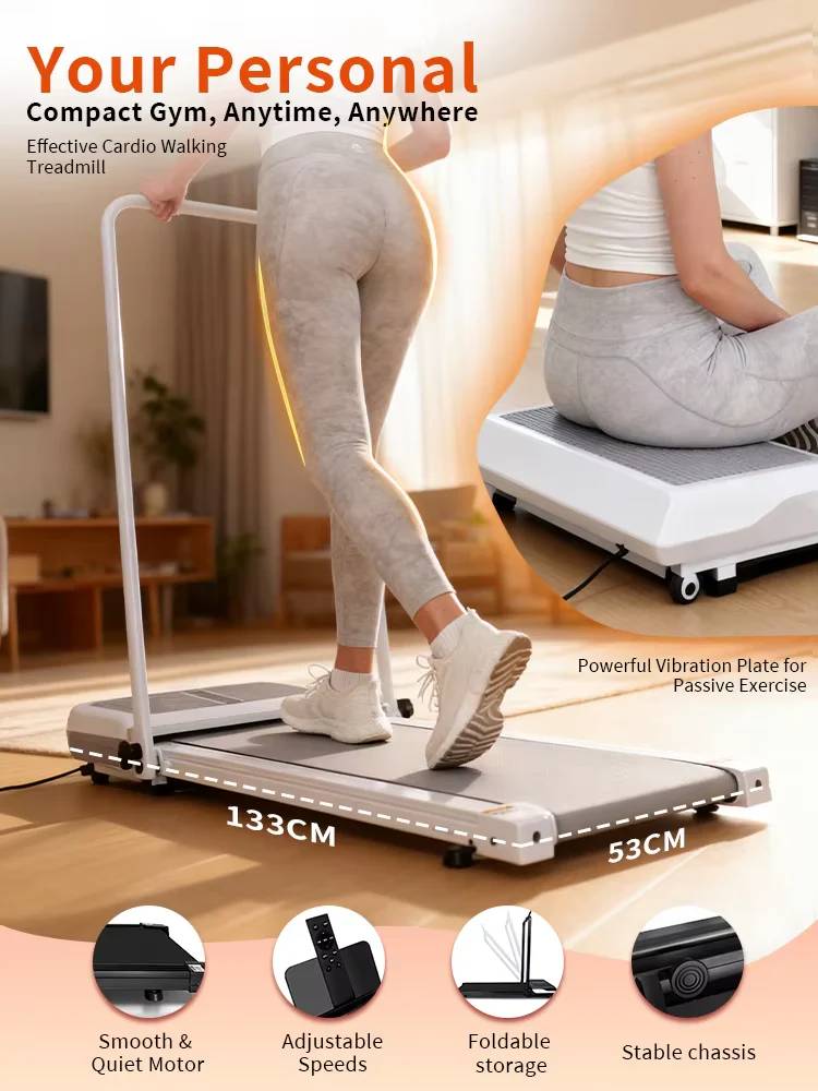 Treadmill with Vibration Plate - Image 6