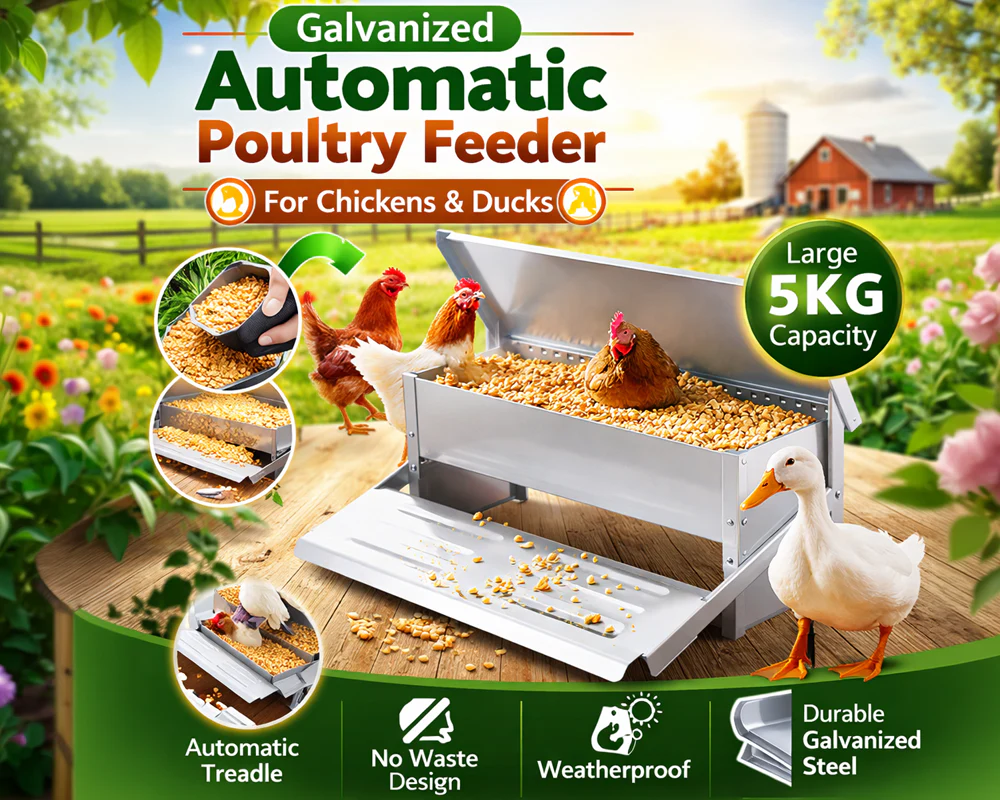Automatic Chicken Feeder 5kg - Image 15