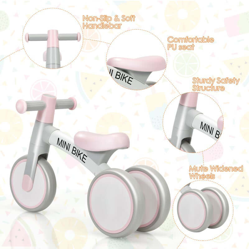 3 Wheel Ride-On Training Trike – Pedal-Free Riding Toy - Image 8