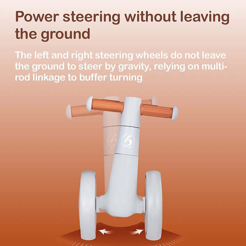 3 Wheel Ride-On Training Trike – Pedal-Free Push Ride Toy - Image 3