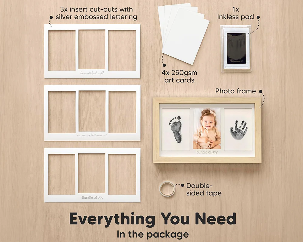 Baby Foot Print With Frame - Image 4