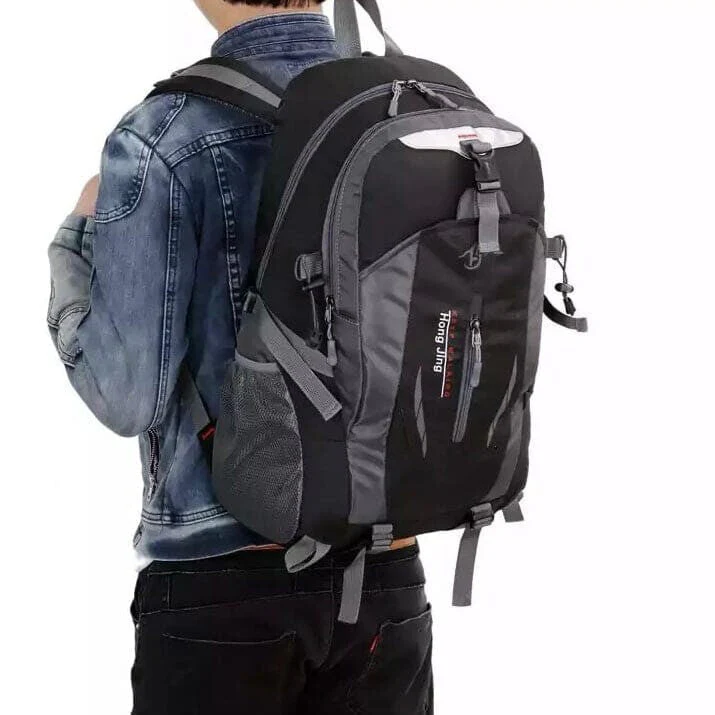 Backpack (Black & Grey) - Image 3