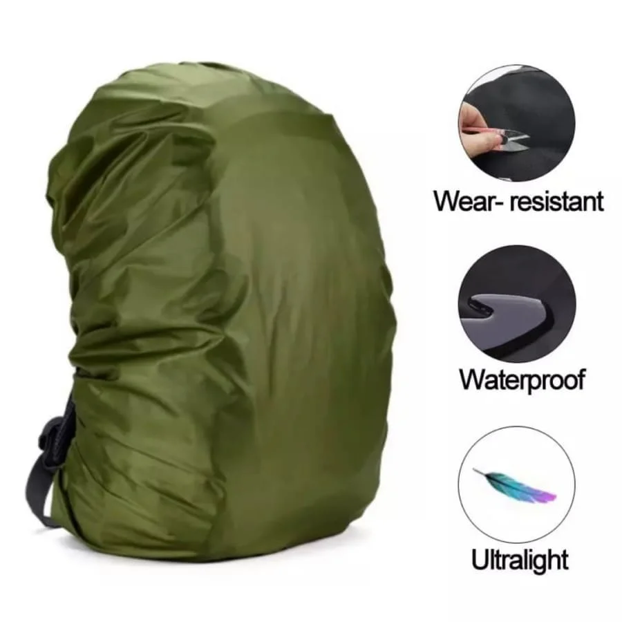 Backpack Waterproof Cover (Army Green) - Image 4
