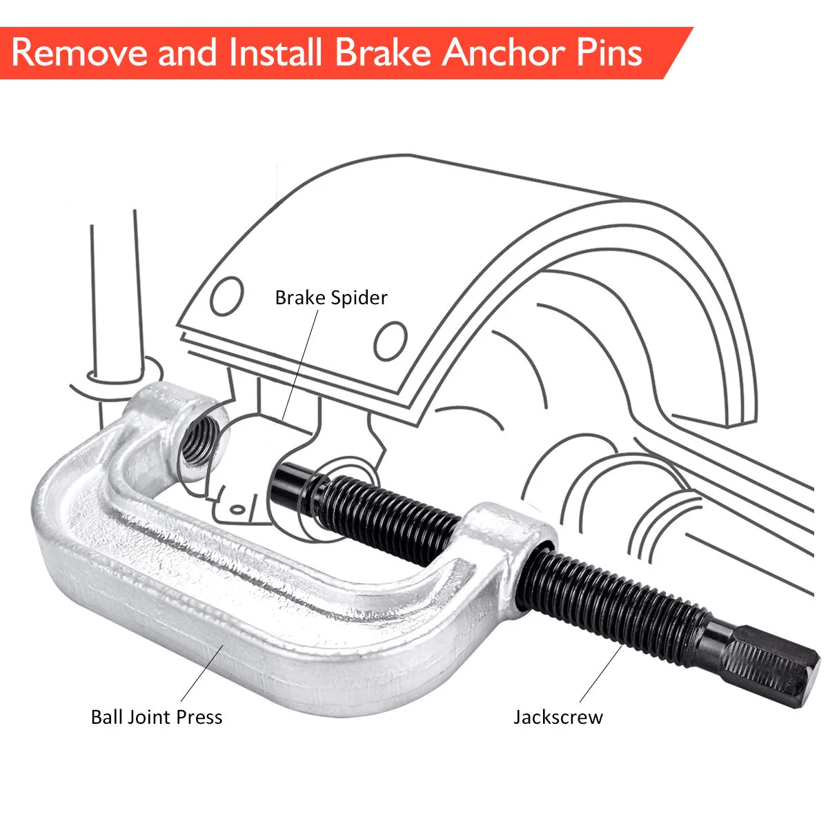 Ball Joint Auto Repair Tool - Image 10