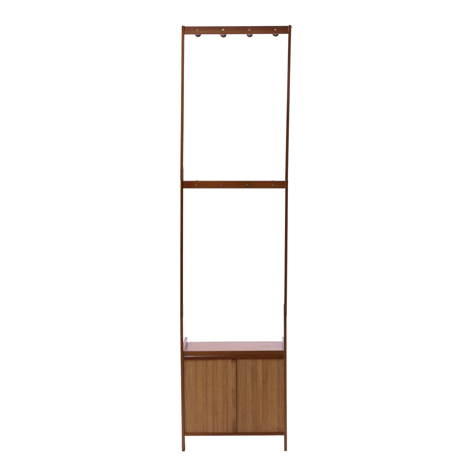 Bamboo Clothes Rack Stand - Image 3