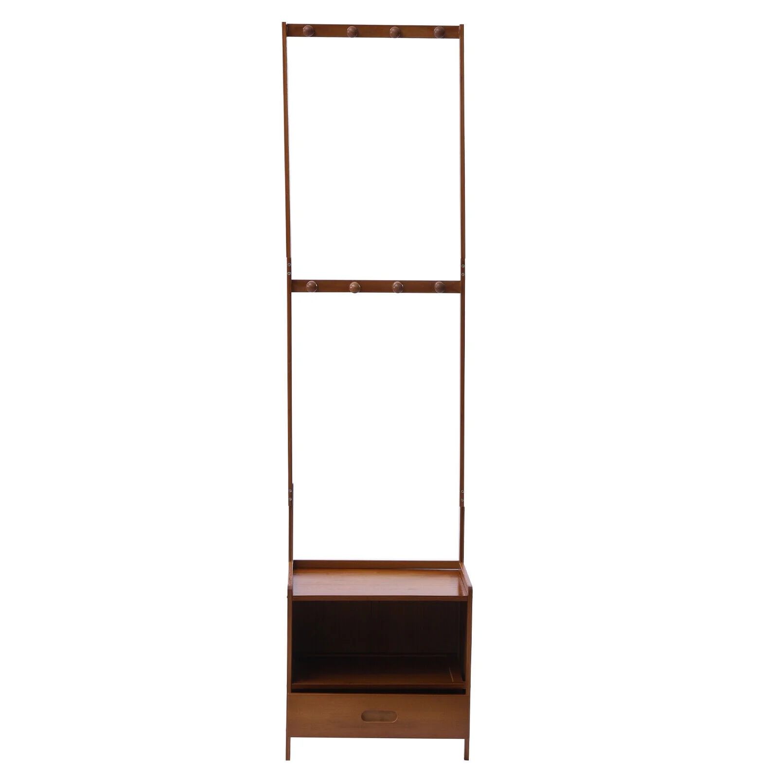 Bamboo Clothes Rack Stand - Image 4