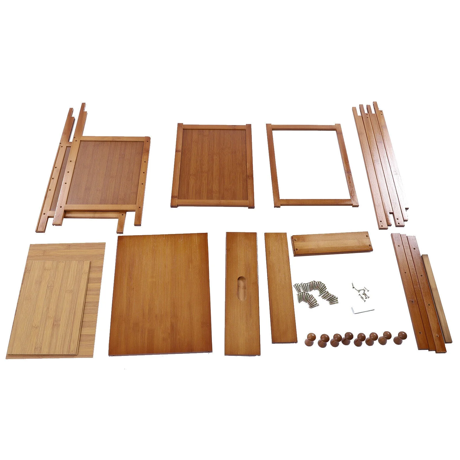 Bamboo Clothes Rack Stand - Image 5
