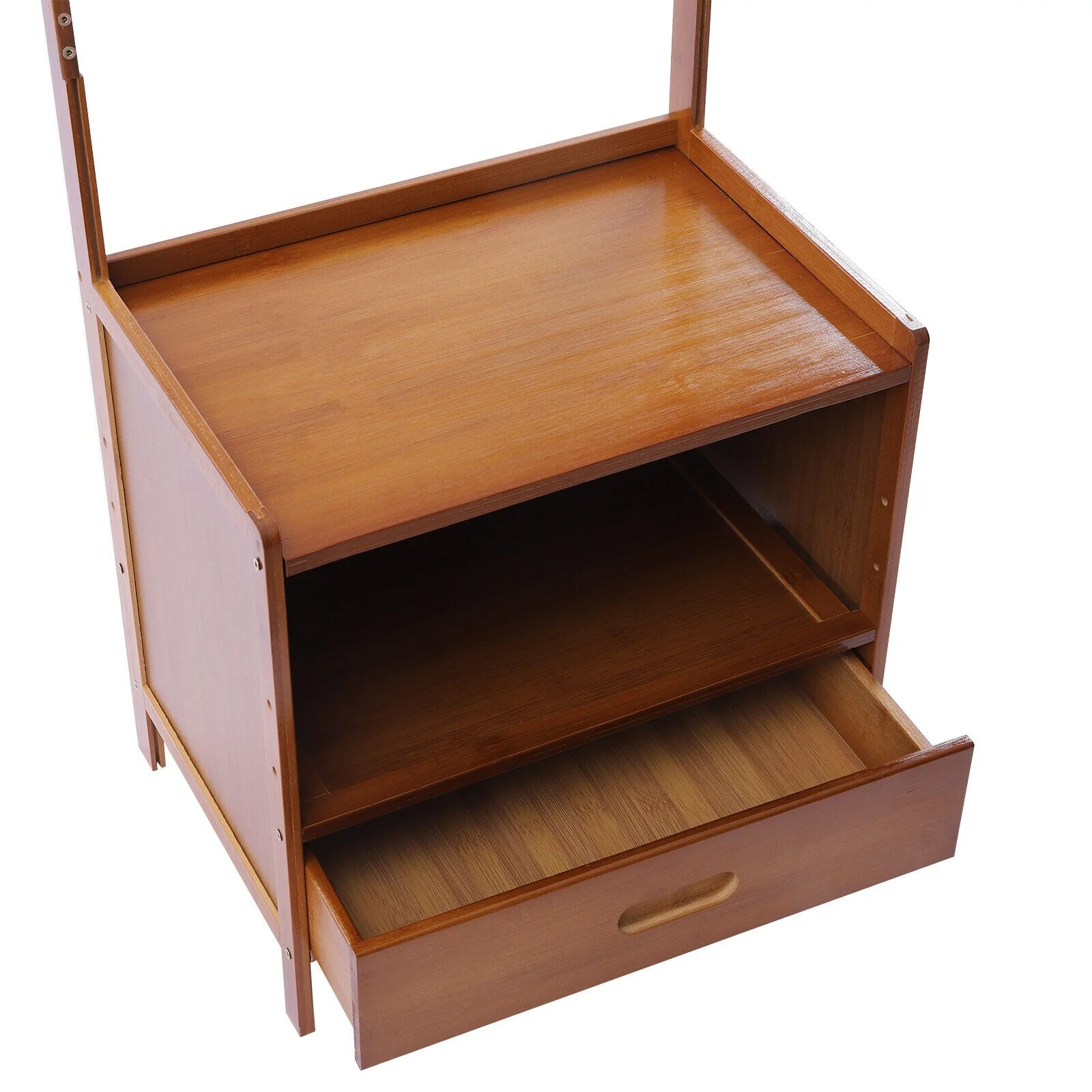 Bamboo Clothes Rack Stand - Image 6