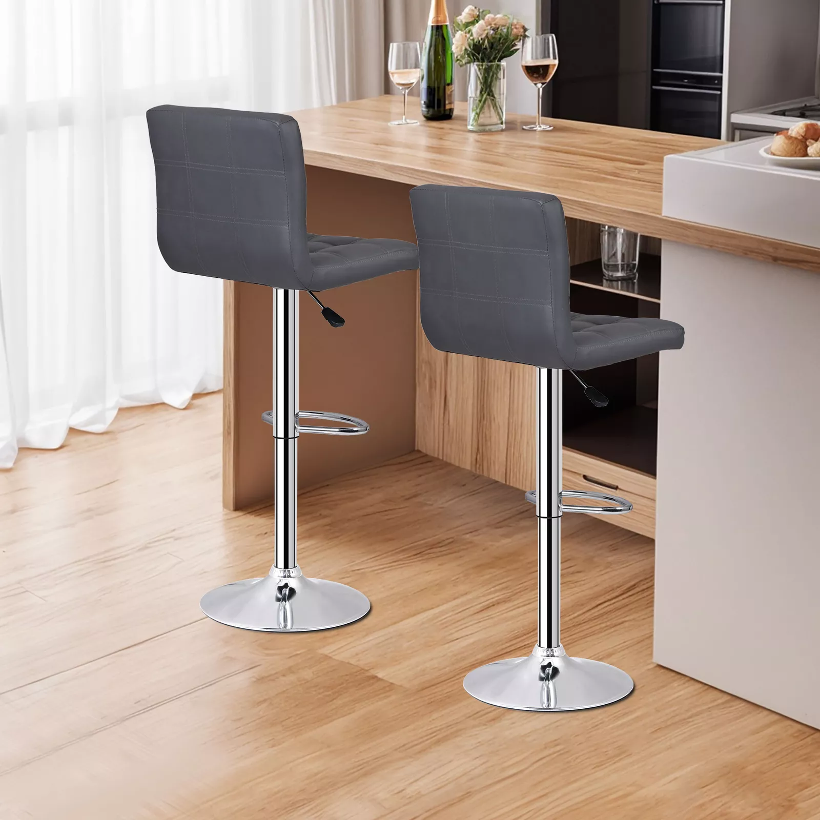 Bar Stool Height Adjustable Bar Stool - Image 10