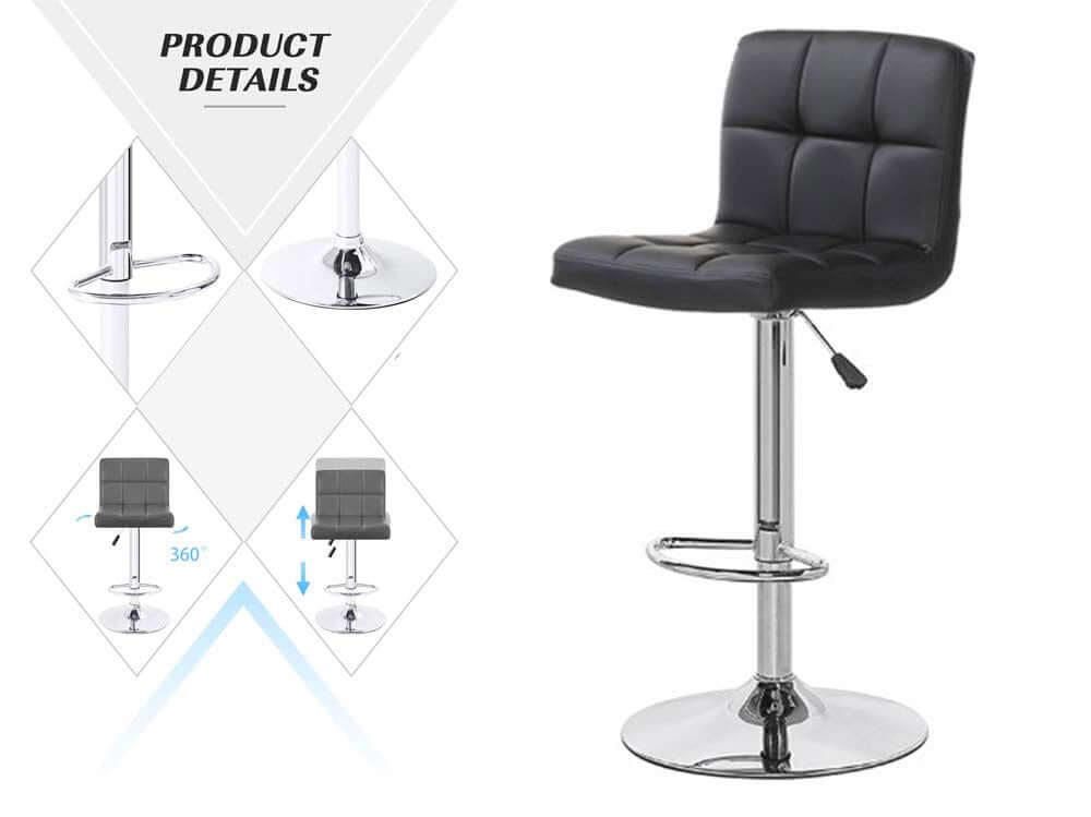 Bar Stools 2Pcs Set - Image 3