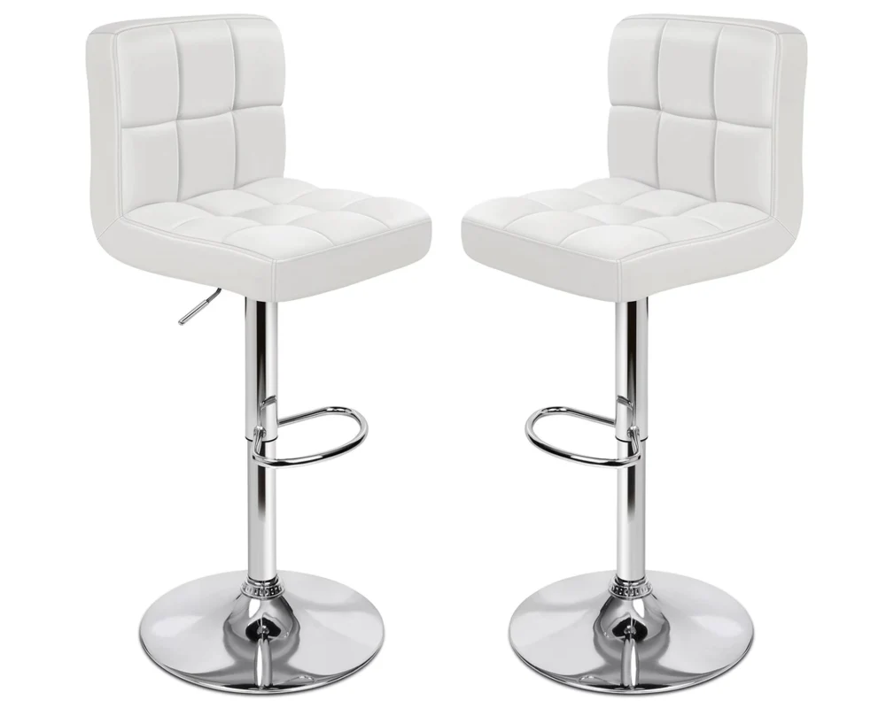 Bar Stools With Pu Leather Height Adjustable Bar Stools - Image 13