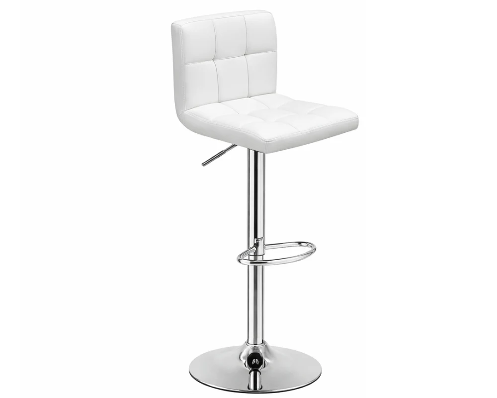 Bar Stools With Pu Leather Height Adjustable Bar Stools - Image 18