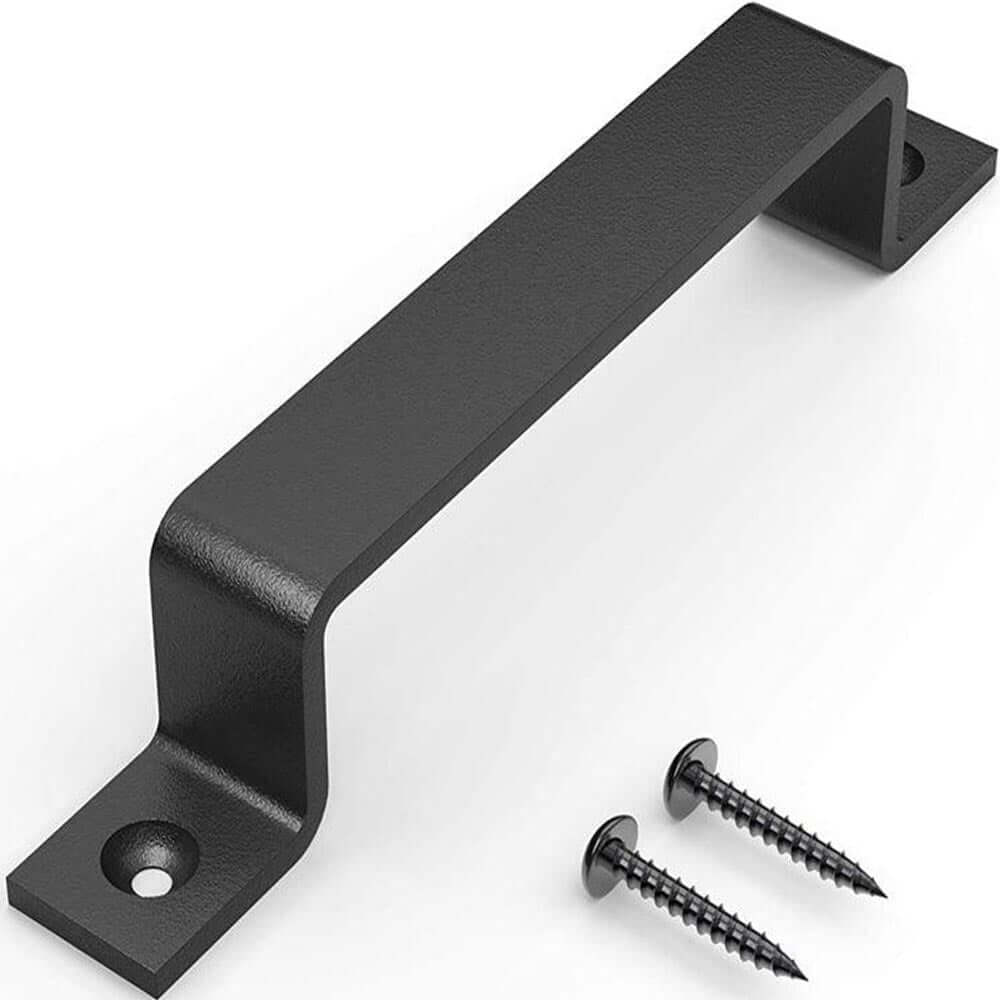 Barn Door Handle 8 Inch Solid Steel Gate Handle - Image 2