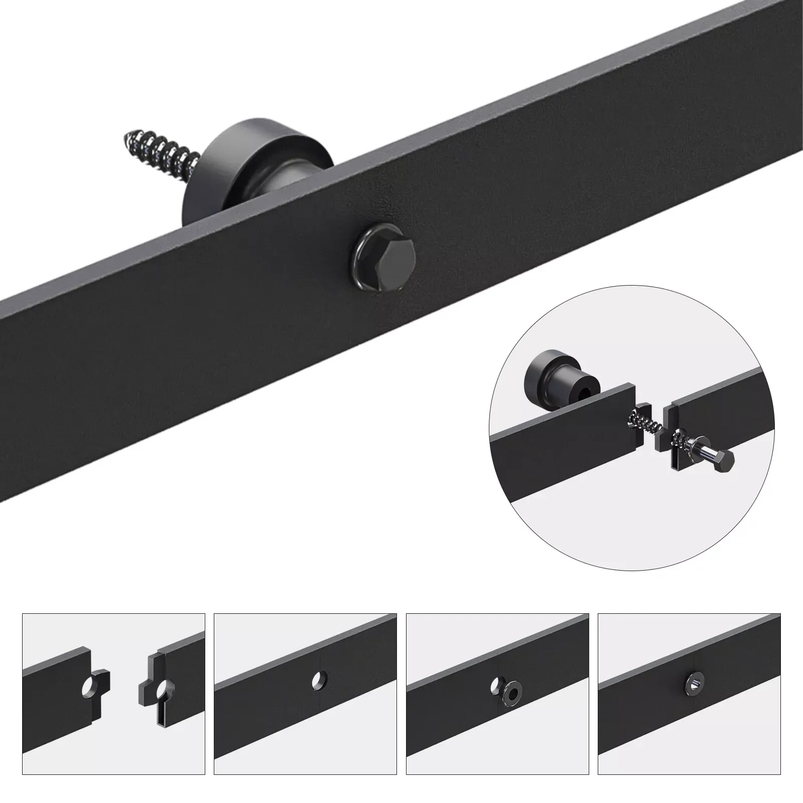 Barn Door Hardware 1.83m - Image 11