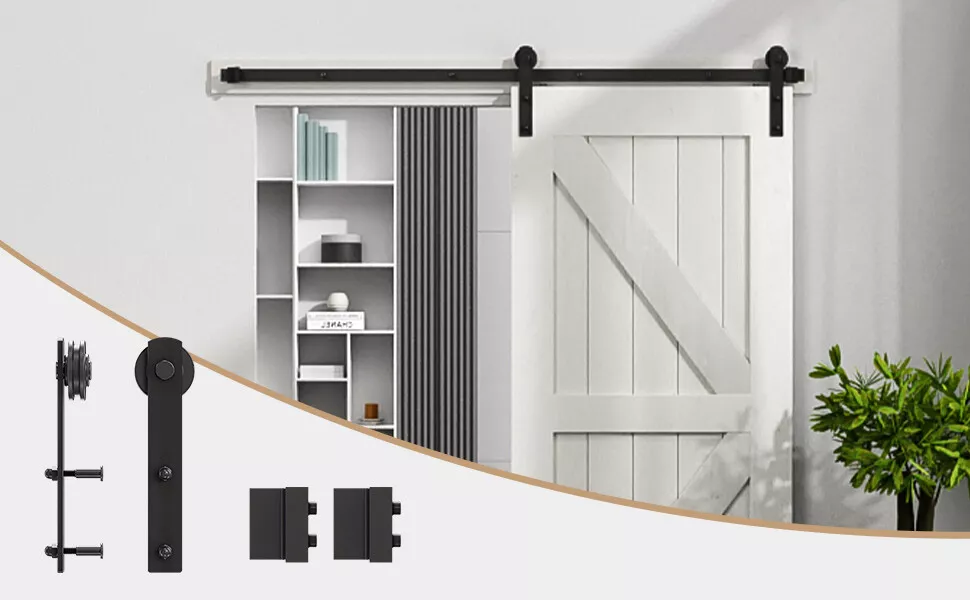 Barn Door Hardware 1.83m - Image 4