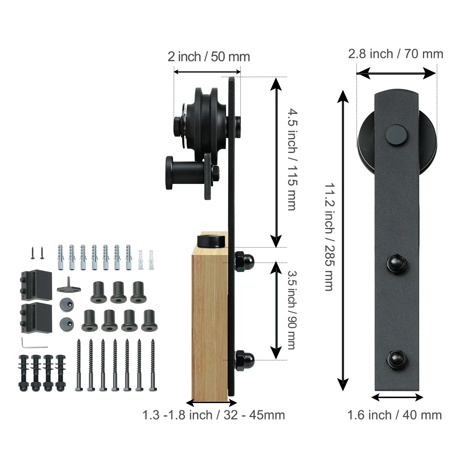 Barn Door Hardware 2M - Image 7