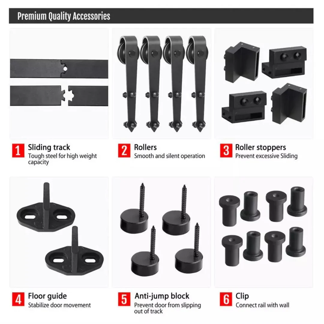 Barn Door Hardware 3.66M - Image 3