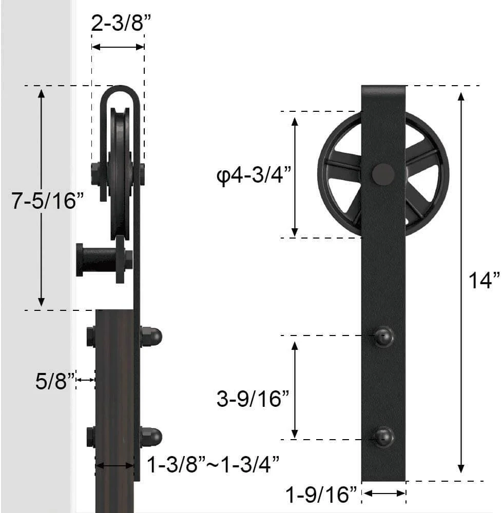 Barn Door Hardware 3M - Image 4