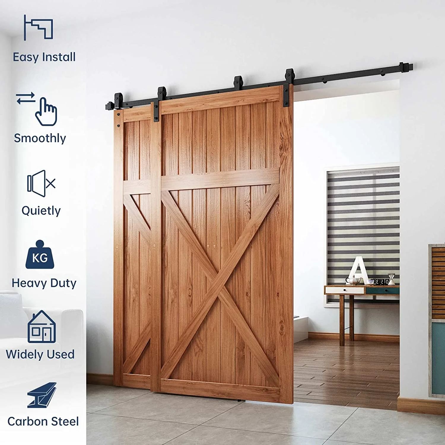 Barn Door Hardware 4M - Image 3