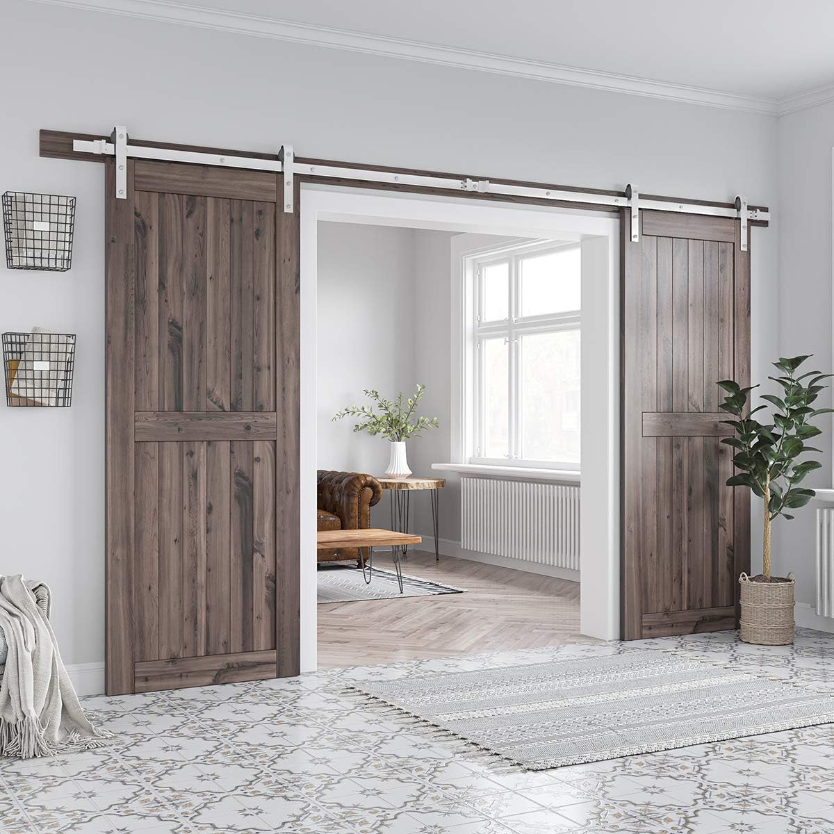 Barn door Hardware 4M Double Door - Image 5