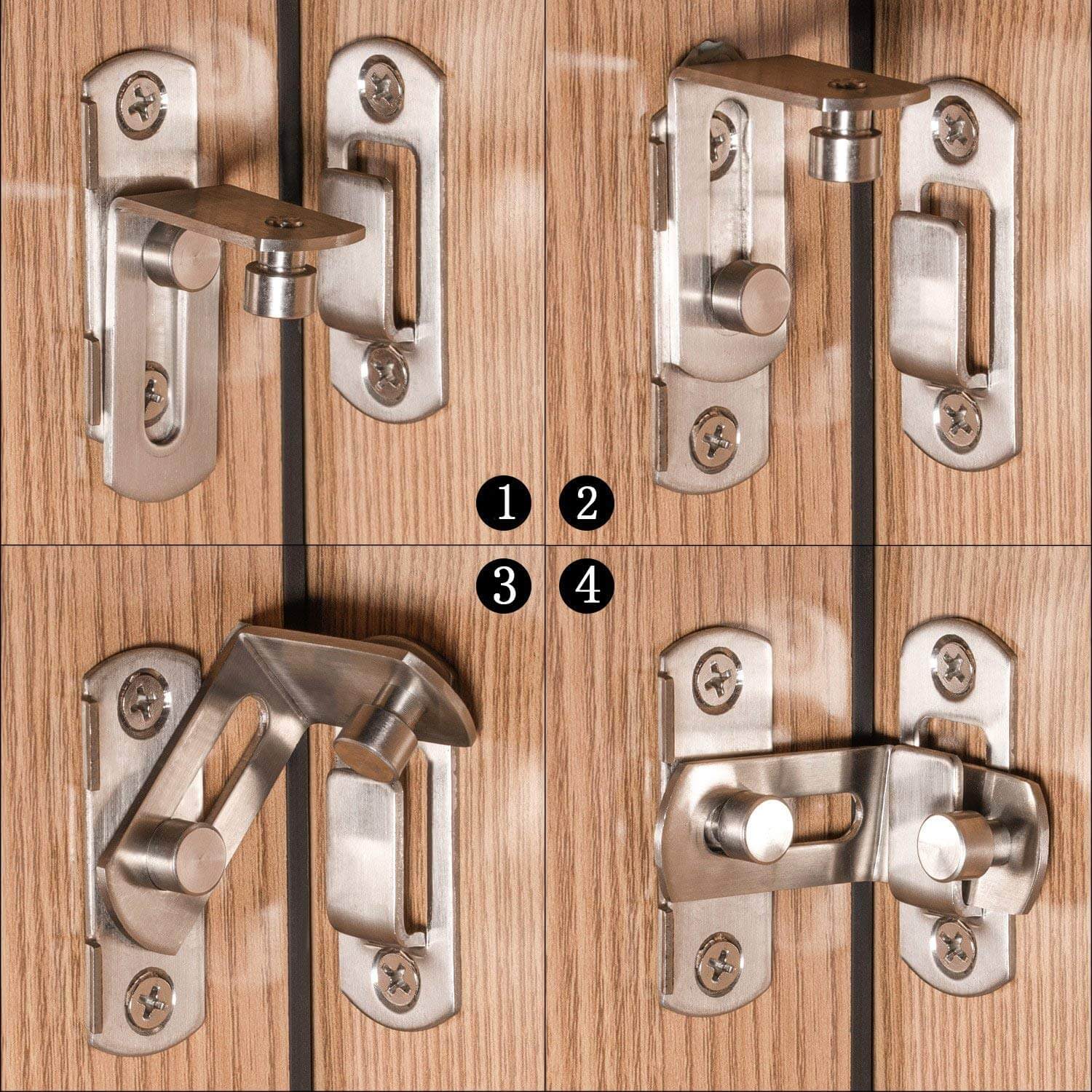Barn Door Hardware Lock Latch - Image 8