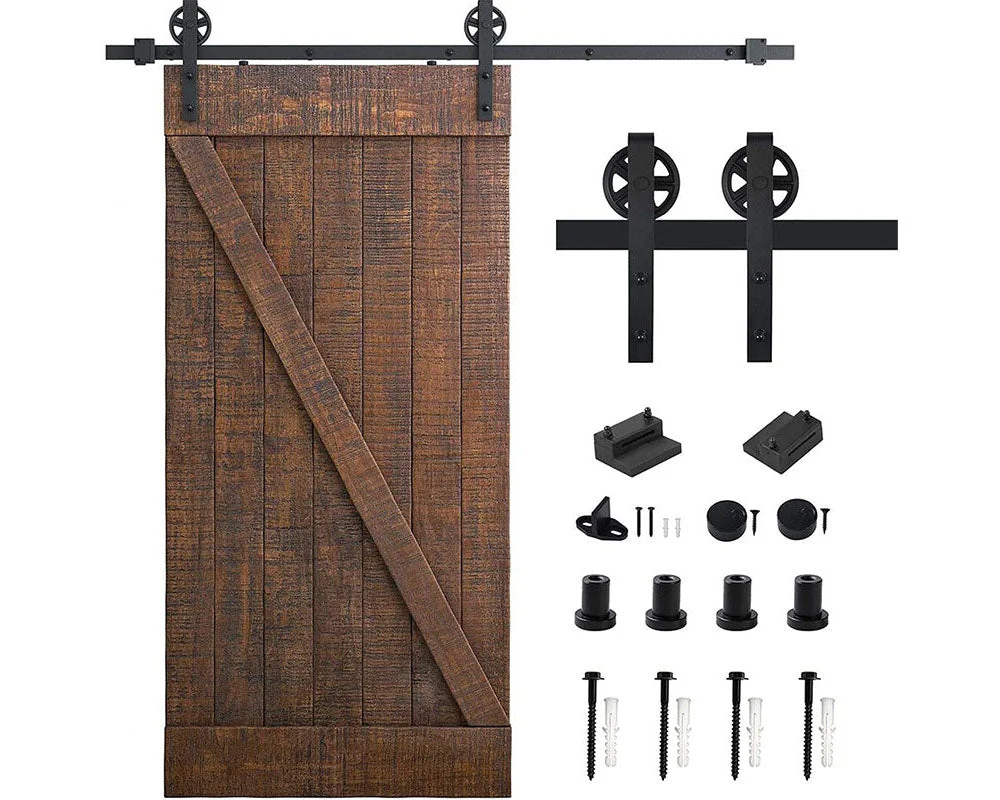 Barn Door Hardware Rail 1.83m - Image 9