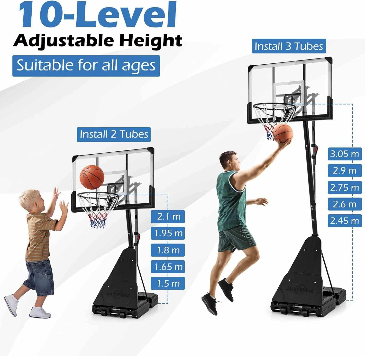 Basketball Hoop With Stand - Image 12