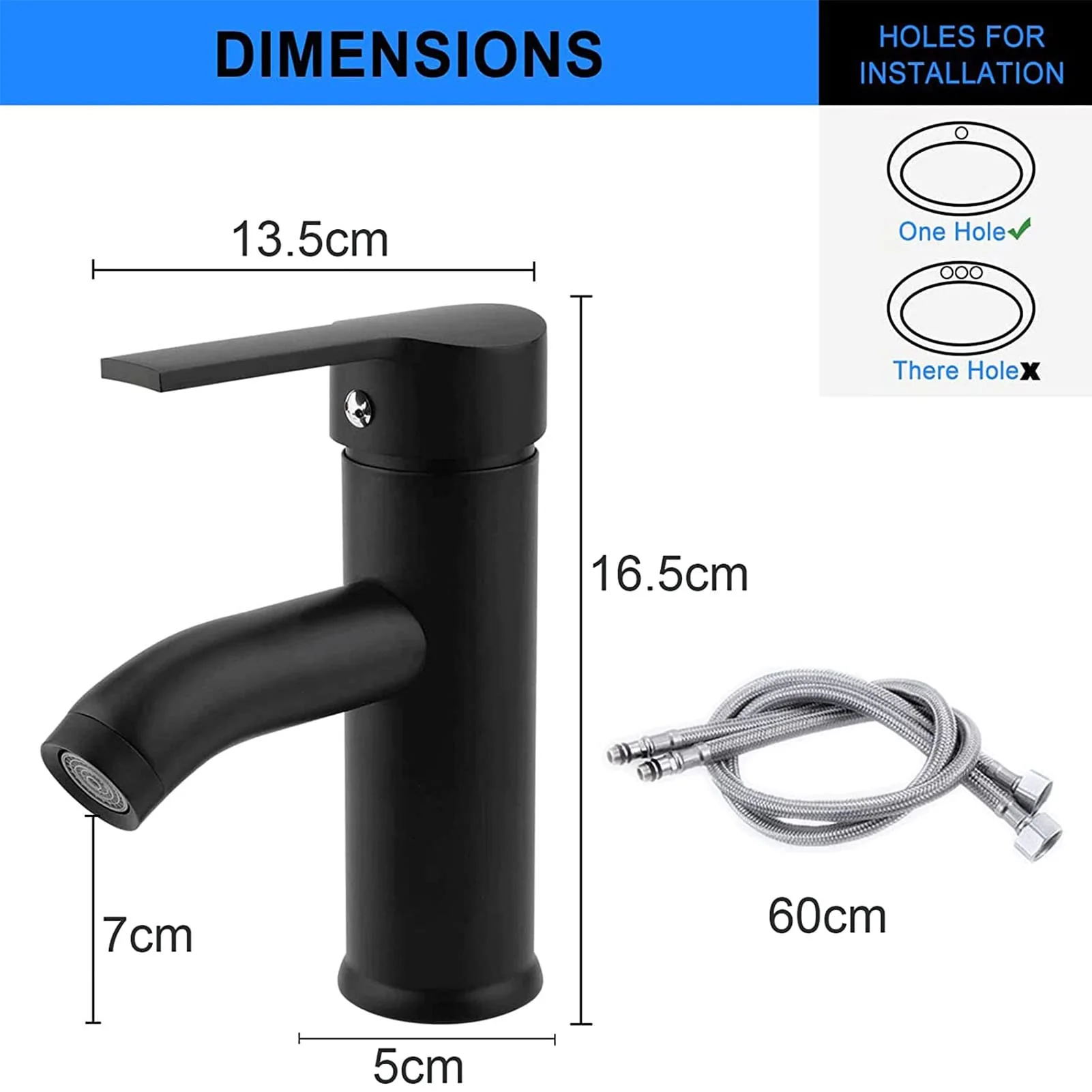 Bathroom Basin Mixer Tap - Image 9
