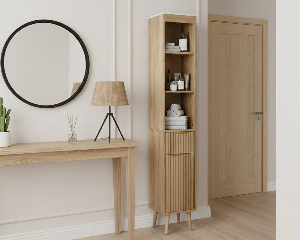 Bathroom Tower Cabinet - Image 5