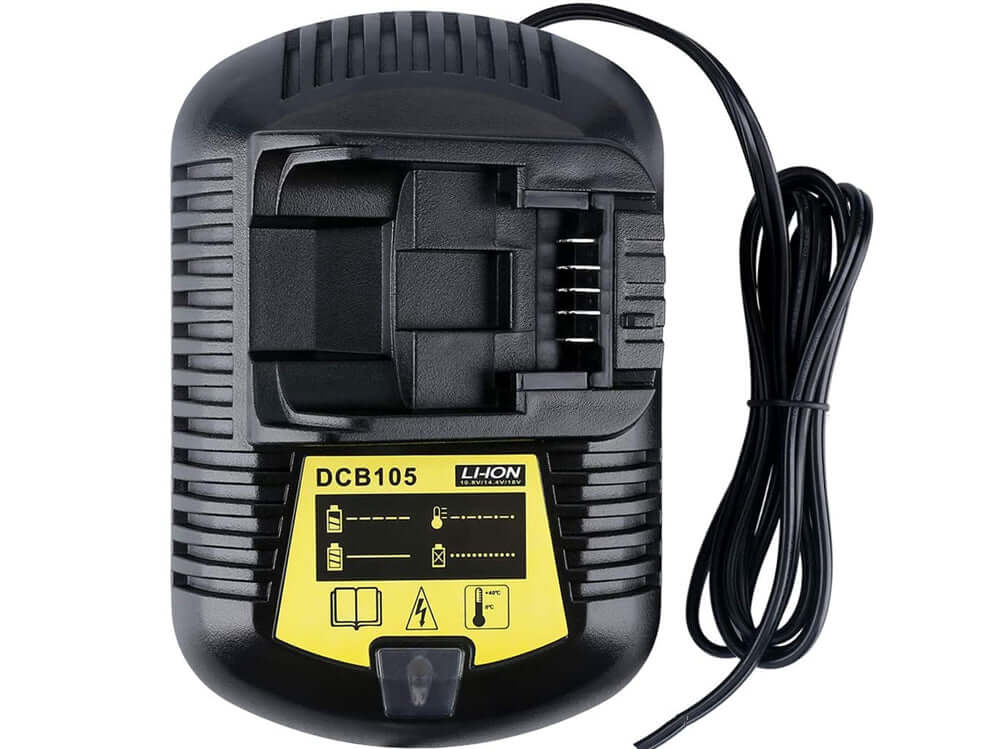 Battery Charger for Dewalt Dcb105 12V - 20V Replacement - Image 2