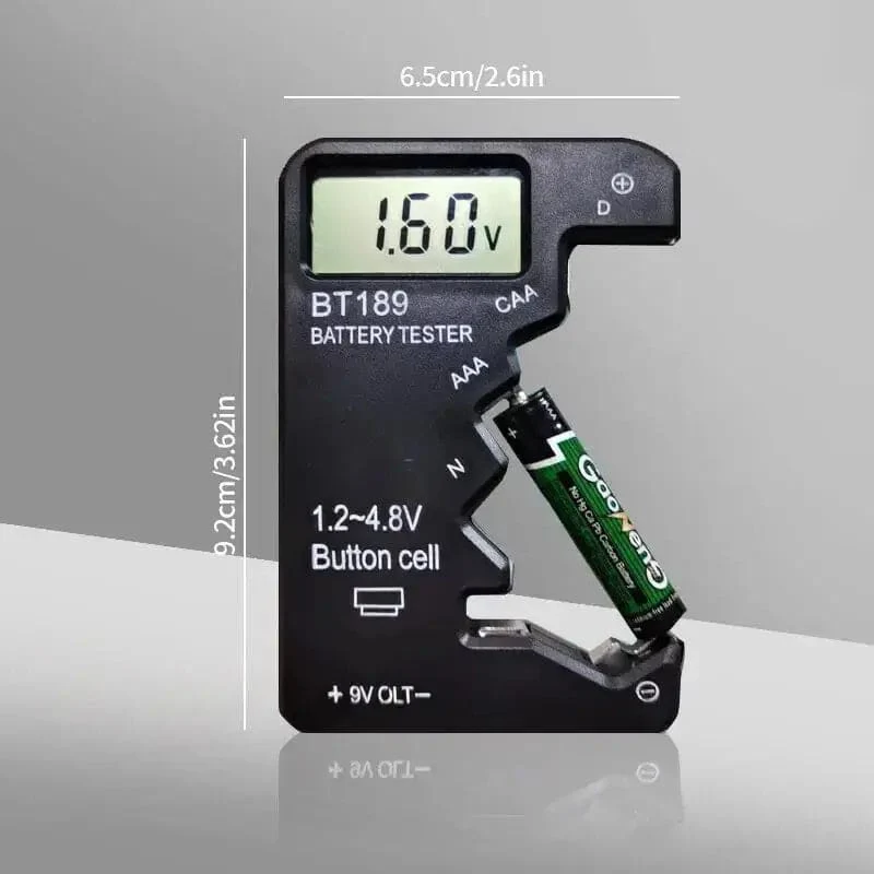 Battery Tester (Button Cell, AA, AAA, C, D, 9V, 14500, 16340) - Image 5