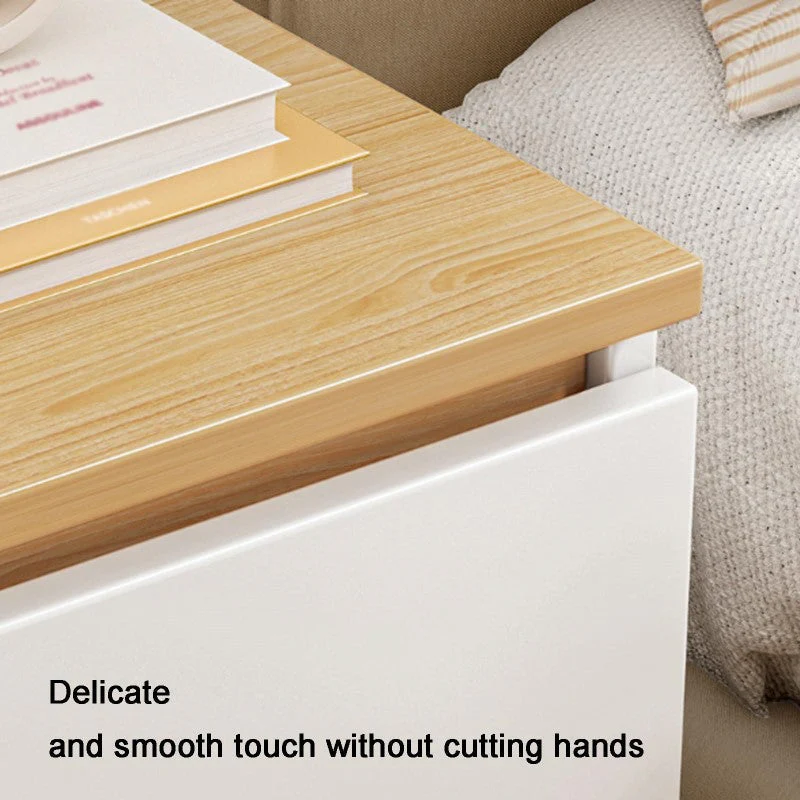Bedside Table Nightstands with Drawer - Image 4
