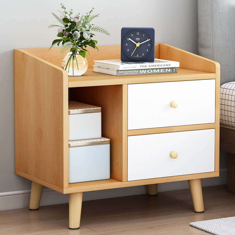 Bedside Table With Drawer - Image 2