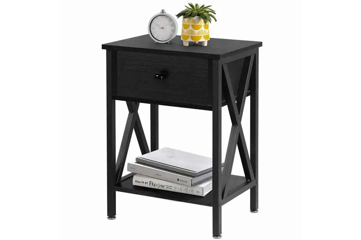 Bedside Table with Drawers - Image 12
