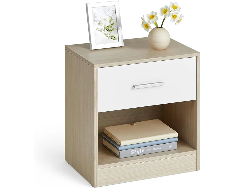 Bedside Table with Drawers - Image 11