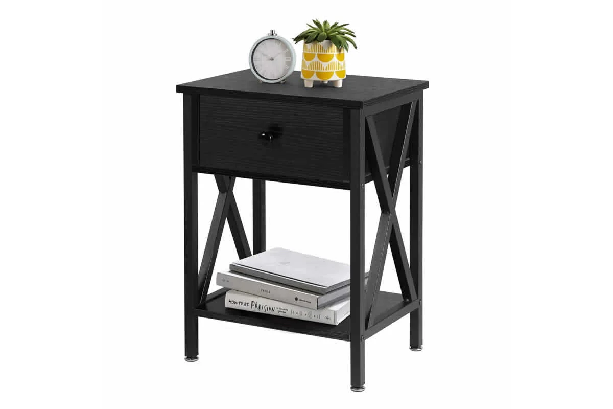 Bedside Table with Drawers Brand New - Image 3