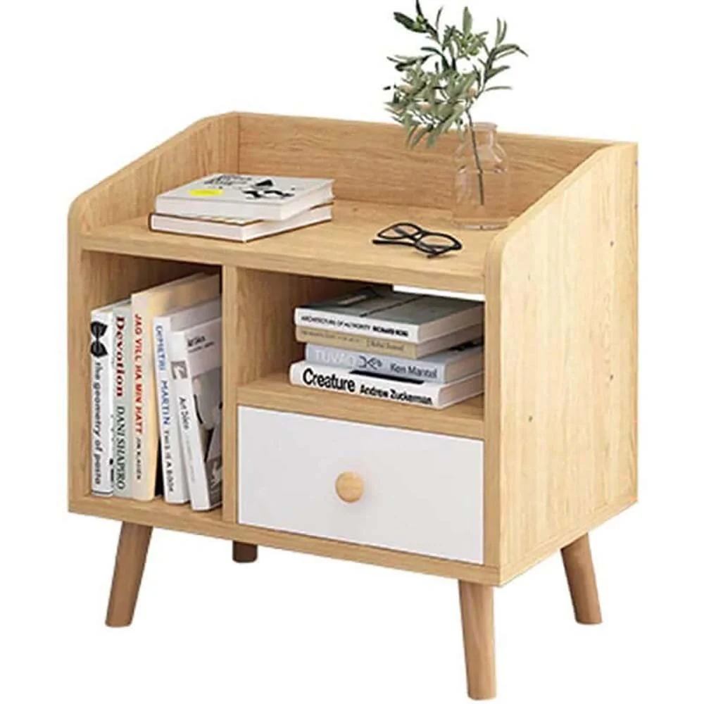 Bedside Table With Drawer - Image 3