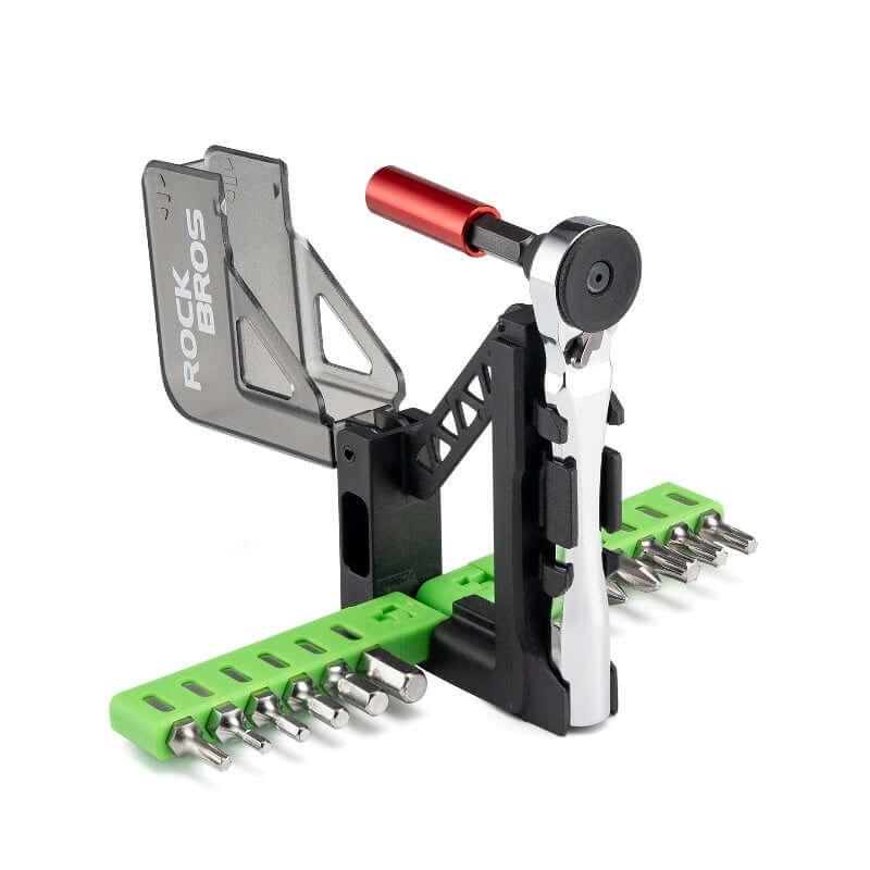 Bicycle Compact Portable Ratchet Wrench Repair Set - Image 2