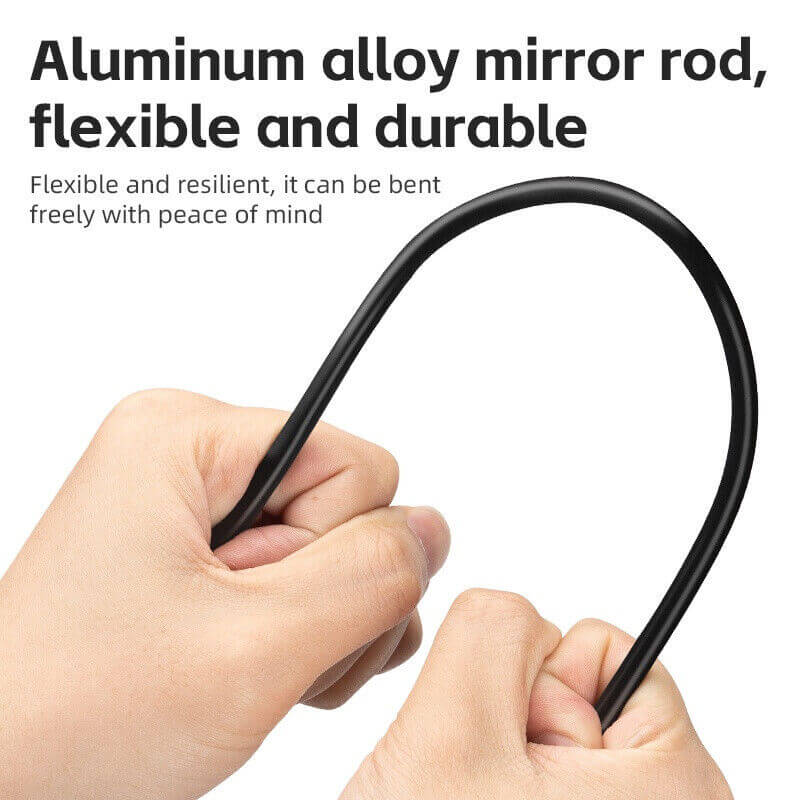 Bicycle Helmet Mount Rearview Mirror Detachable Lightweight - Image 5