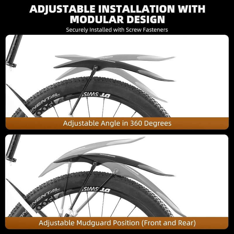 Bicycle Mudguard Front Rear Fender for Mountain Bike 26" 27.5" 29" - Image 4