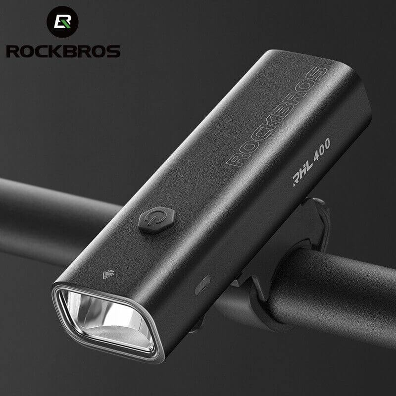 Bike Front Light Bicycle 400 Lumens Handlebar Lamp Headlight Aluminum Waterproof - Image 4