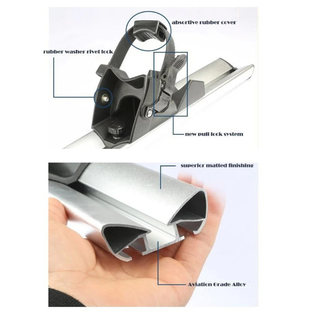 Bike Rack Car Roof Bicycle Carrier 2PCS - Image 11