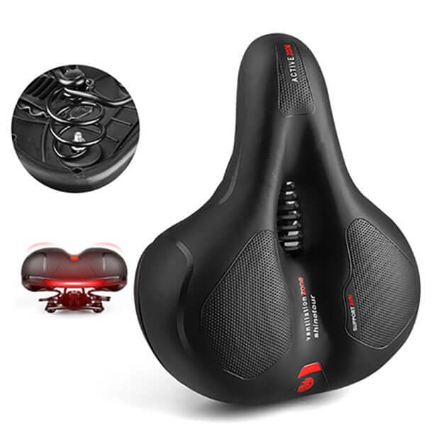 Bike Saddle Bike Seat Soft Thickened Mountain Bike Bicycle Seat - Image 2